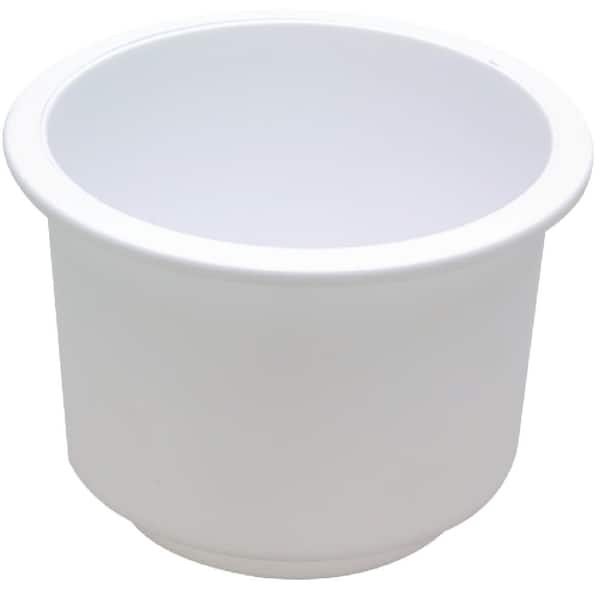 Drink Holder - Black, Large Recessed