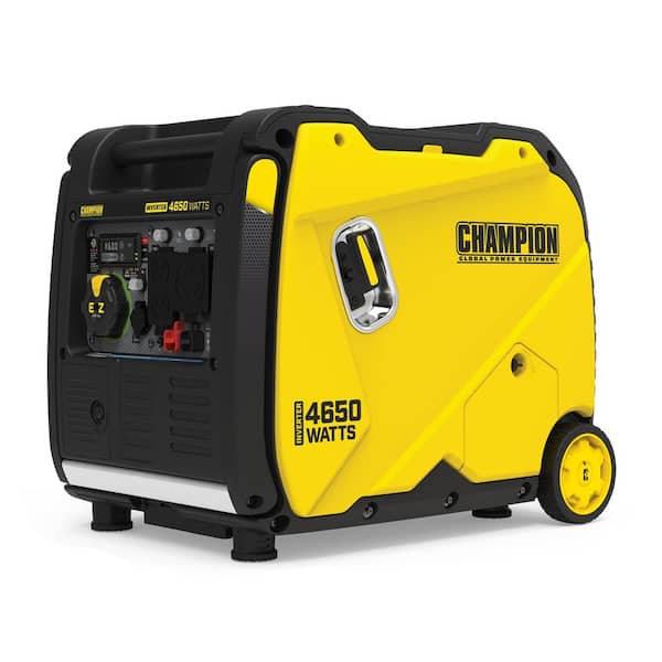 Champion Power Equipment 4650-Watt Start Gasoline Powered RV Inverter Generator with CO and Quiet Technology 201154 - The Home Depot