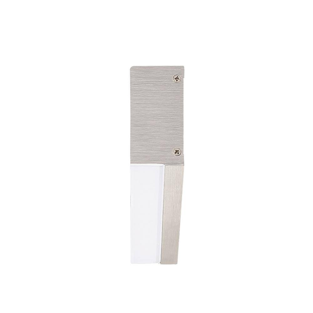 White Aluminum LED Bath Vanity Wall Light