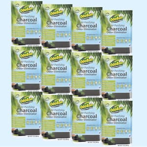 7 oz. Charcoal Odor Eliminator Air Purifying Natural Non-Toxic Odor Remover/Moisture Absorber for Car and Home (12-Pack)