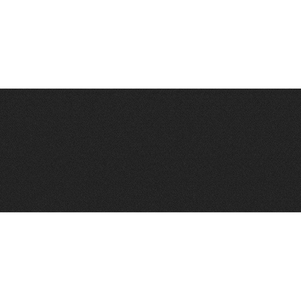 TrafficMaster Black 37 in. x 90 in. Exercise Equipment Mat Thickness 0.