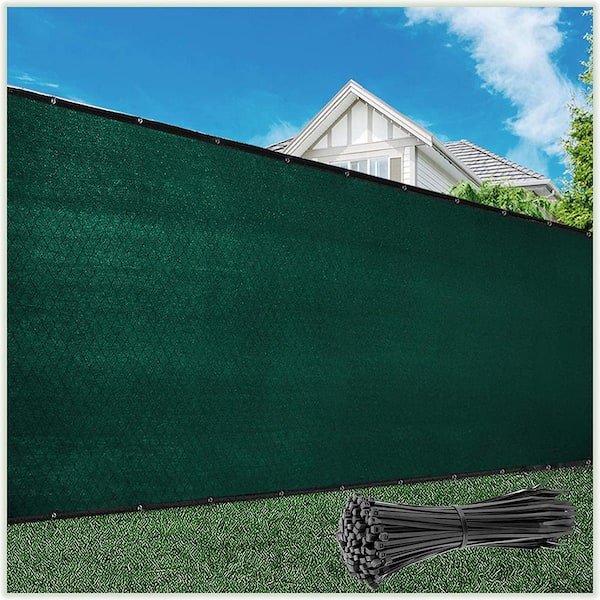 5 ft. x 50 ft. Fence Screen Privacy Screen Commercial Grade 170 GSM Green