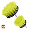 RYOBIMediumBristleBrushCleaningAccessoryKit(2-Piece)withHexShankCompatibilityA95MBK1-TheHomeDepot