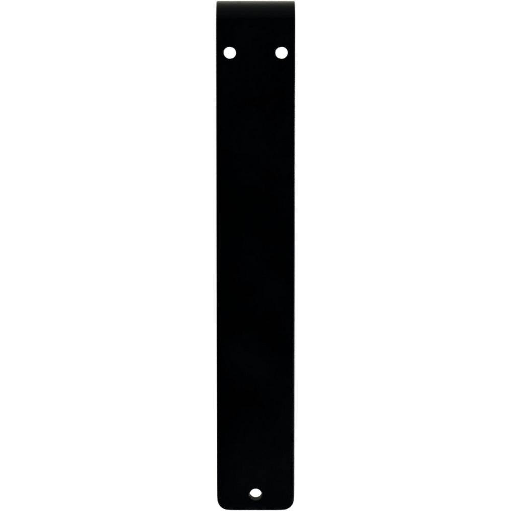 Bradford Black Powder Coated Wrought Iron Countertop Bracket