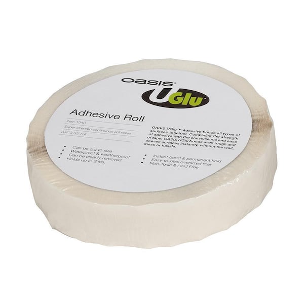 UGLU 3/4 in. x 65 ft. Clear Adhesive Roll