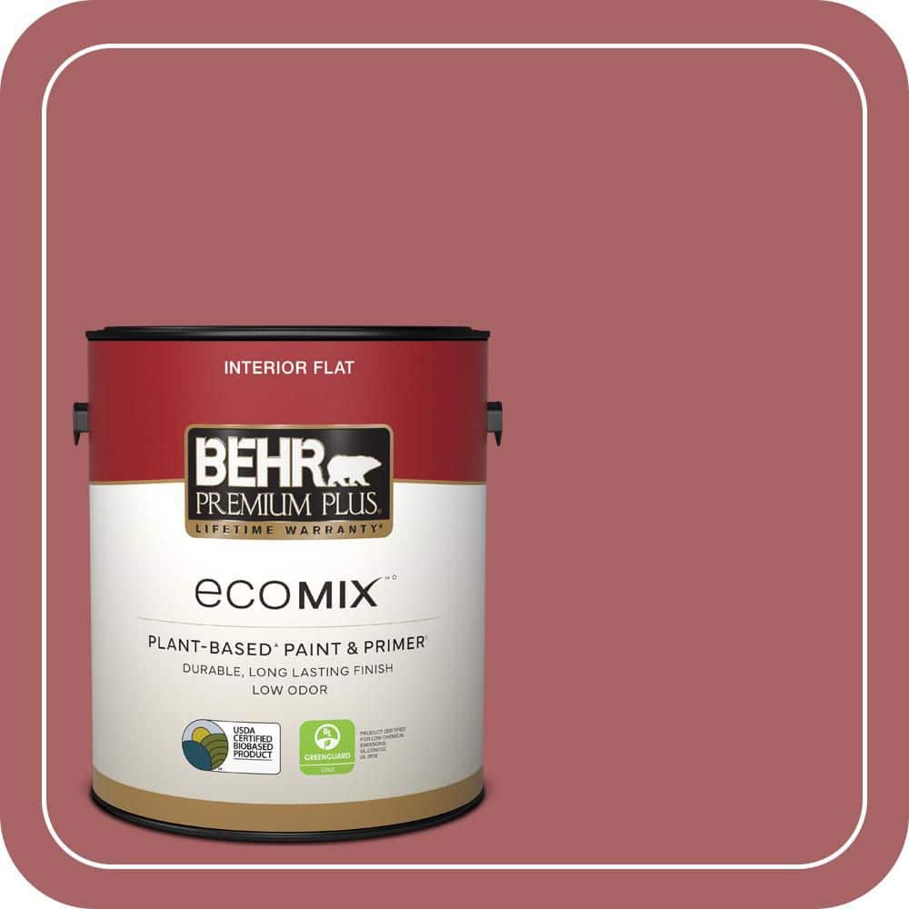 1 gal. #PPU1-06 Rose Marquee Flat EcoMix Plant-Based Interior Paint & Primer price history on PriceWatchPro