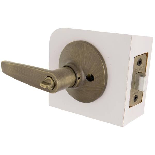 Olympic Stainless Steel Keyed Entry Door Lever