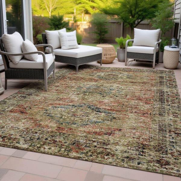 Addison Rugs Chantille Machine Washable Indoor/Outdoor Abstract