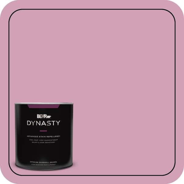 BEHR DYNASTY 1 qt. #M130-4 Raspberry Smoothie Eggshell Enamel Interior Stain-Blocking Paint and Primer