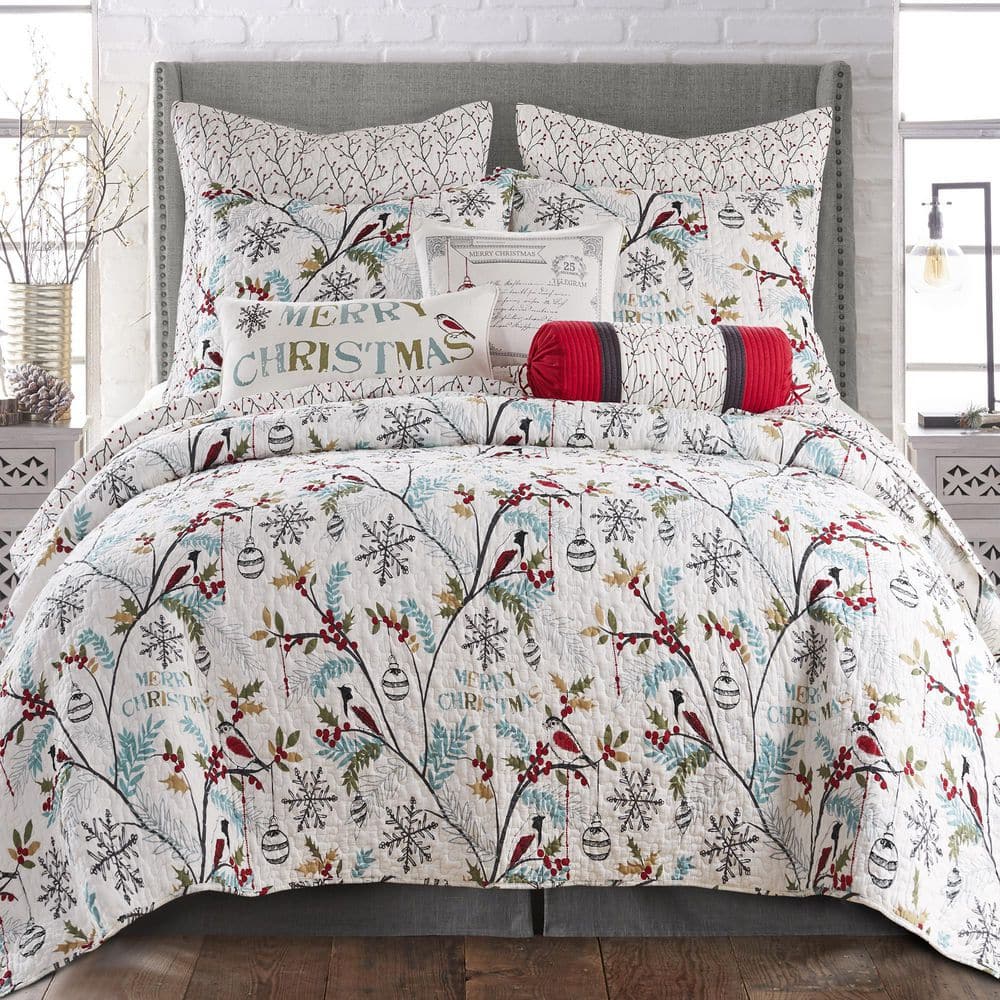 Holiday cheapest Farmhouse Truck QUEEN Quilt Set