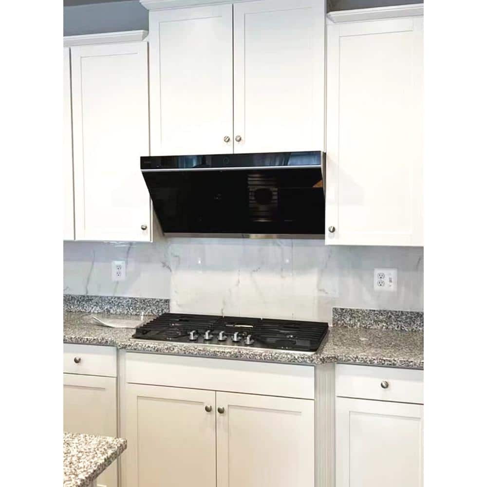FOTILE 36'' Black Stainless Steel Wall Mount Range Hood