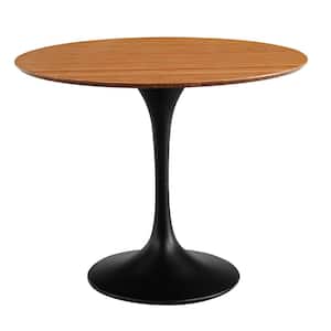Soho 36 in. Round Amber Moso Bamboo Table (Seats 2)