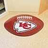 FANMATS NFL Kansas City Chiefs Gold 2 ft. x 2 ft. Round Area Rug 17963 -  The Home Depot