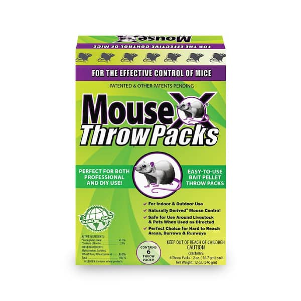 MouseX Throw Packs Bait Pellet (6-Count)