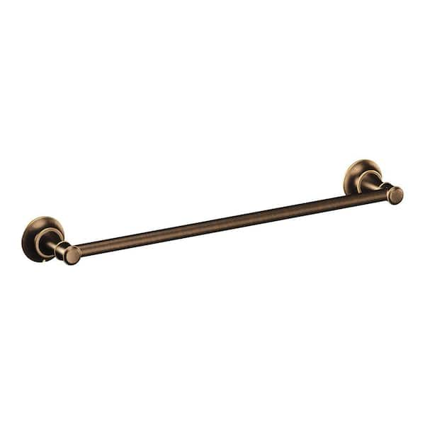 MOEN Ashville 18 in. Towel Bar in Mediterranean Bronze