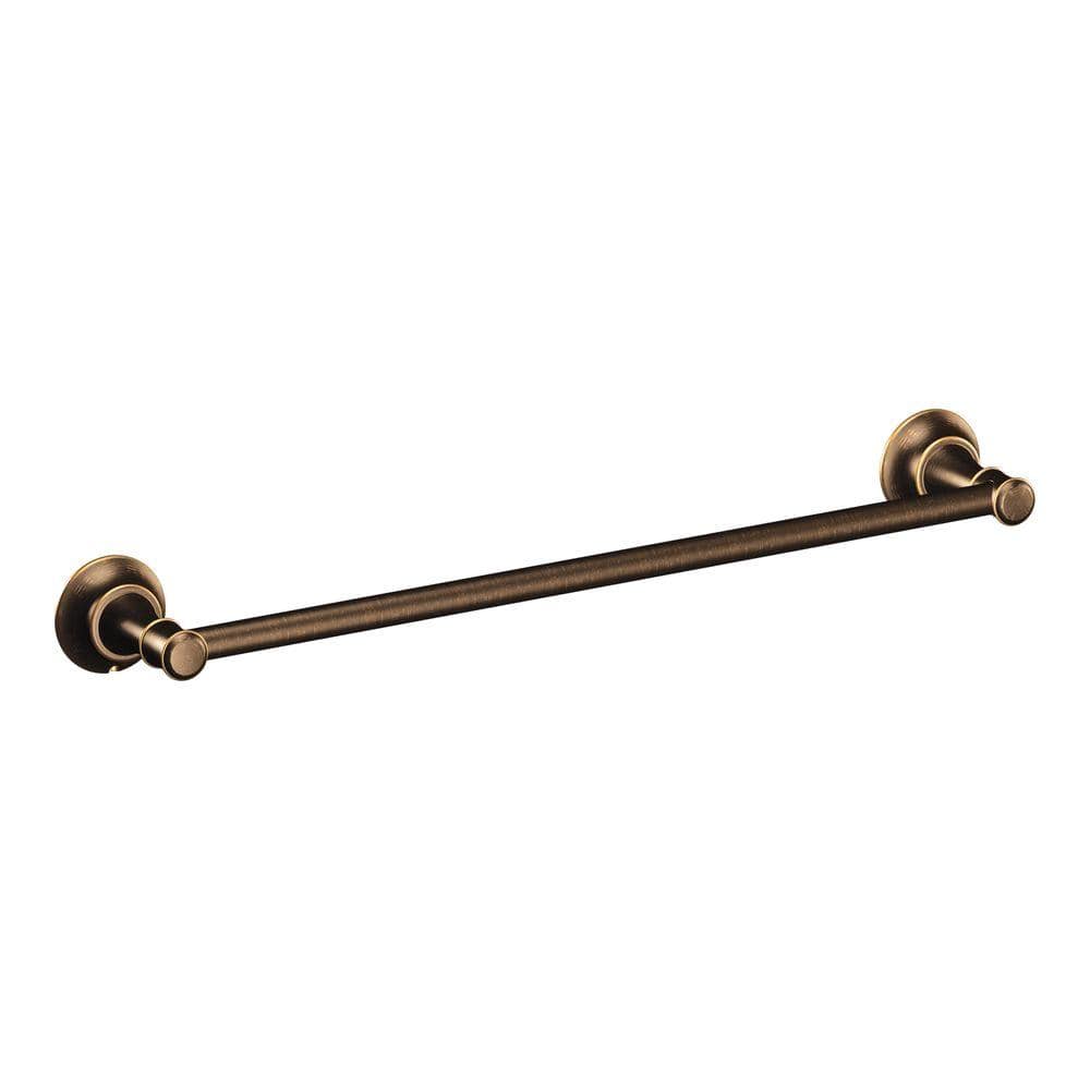 MOEN Ashville 24 In Towel Bar In Mediterranean Bronze DN7924BRB The   Mediterranean Bronze Moen Towel Bars Dn7924brb 64 1000 