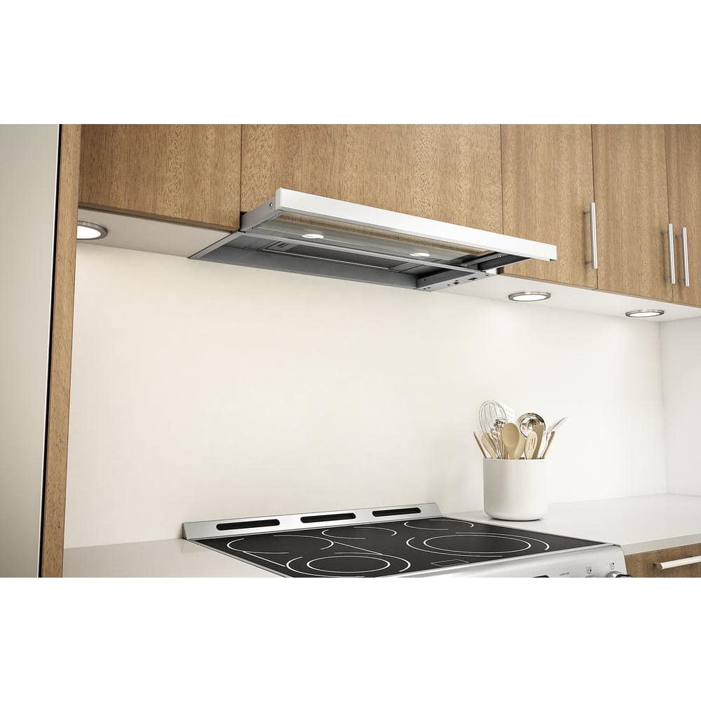 24" Stainless Steel Convertible Under Cabinet Range Hood