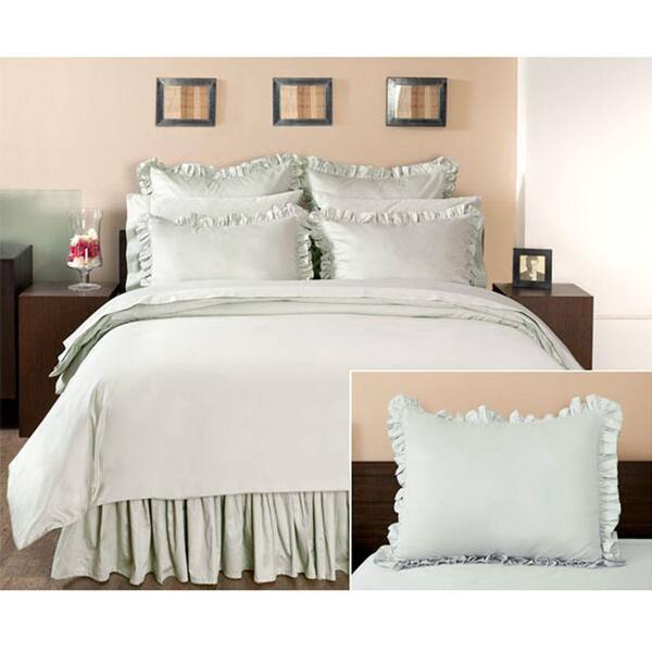 Unbranded Ruffled Windrush Euro Sham