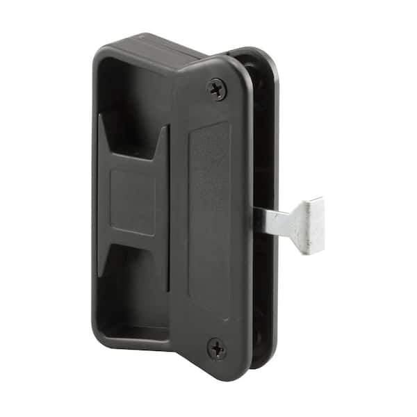 Black Plastic, Sliding Screen Door Latch and Pull, Superior