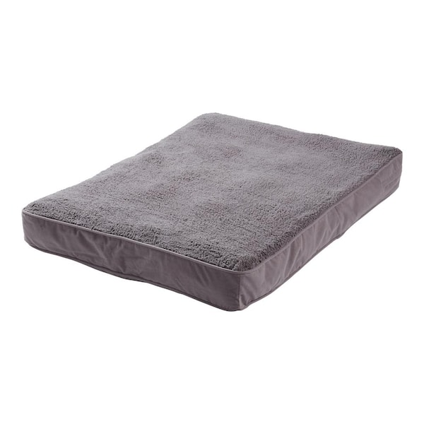 Happy Hounds Daisy Deluxe Small Gray Supportive Pet Bed