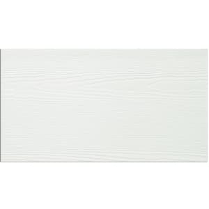 Hardie Soffit HZ5 12 in. x 144 in. Statement Collection Arctic White Cedarmill Non-Vented Fiber Cement Soffit Panel