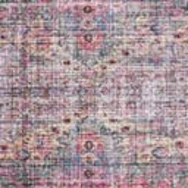 Unique Loom Mangata Mary Multi 2 ft. 7 in. x 13 ft. Runner Machine Washable Area Rug