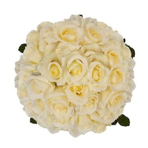 200 Stems of White with Pale Yellow Center Blizzard Roses Fresh Flower Delivery