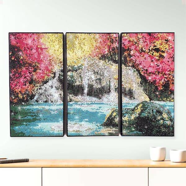 Jqynn Diamond Art Kits Volwassenen DIY Volledige Boor Modieus Meisje 5D Diamant Schilderij Edelsteen Kristal Art Kits voor Volwassenen Diamant Kunst voor Beginner Thuis Muur Decor Gift 30 x 60 cm