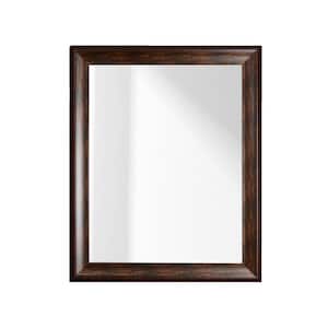 Deep Brown Extra Large Wall Mirror 33 in. W x 42 in. H