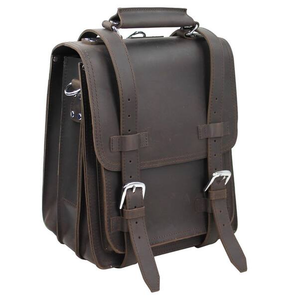 heavy duty leather backpack