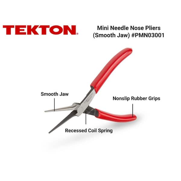 Mini Needle Nose Pliers (Smooth Jaw)