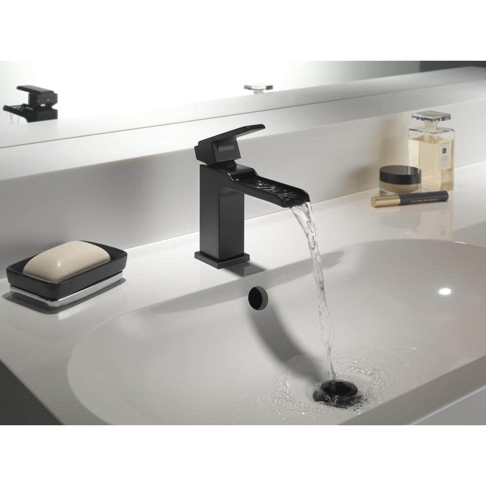 Ara Modern 7'' Stainless Steel Single Hole Bathroom Faucet