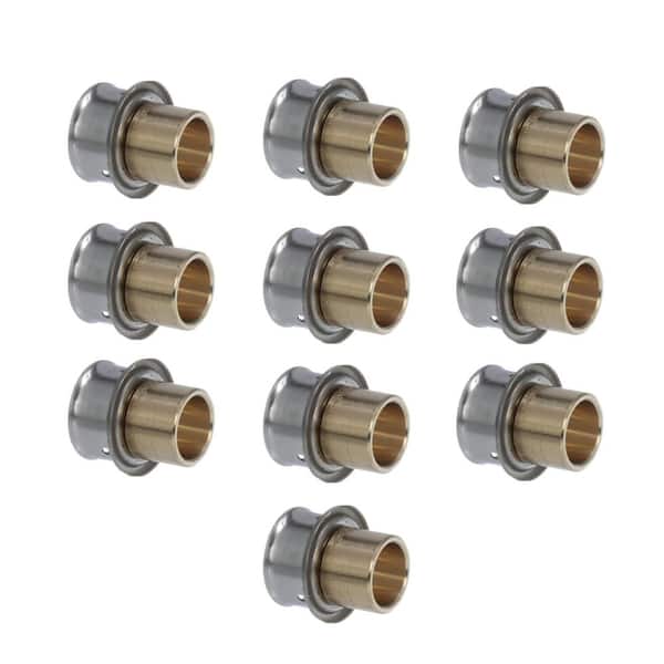 Viega PureFlow 3/4 in. Press x 1/2 in. Crimp Zero Lead Bronze Adapter (10-pack)