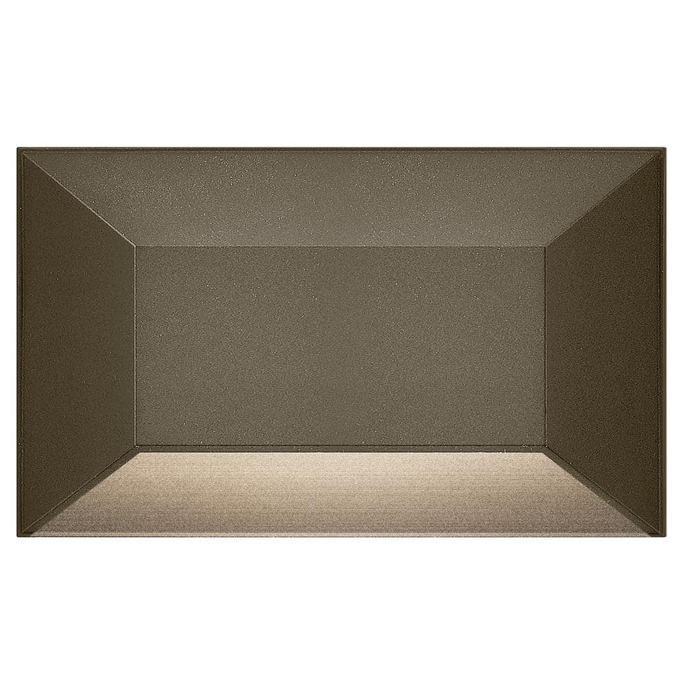Bronze 5" Wide Dimmable LED Step Light