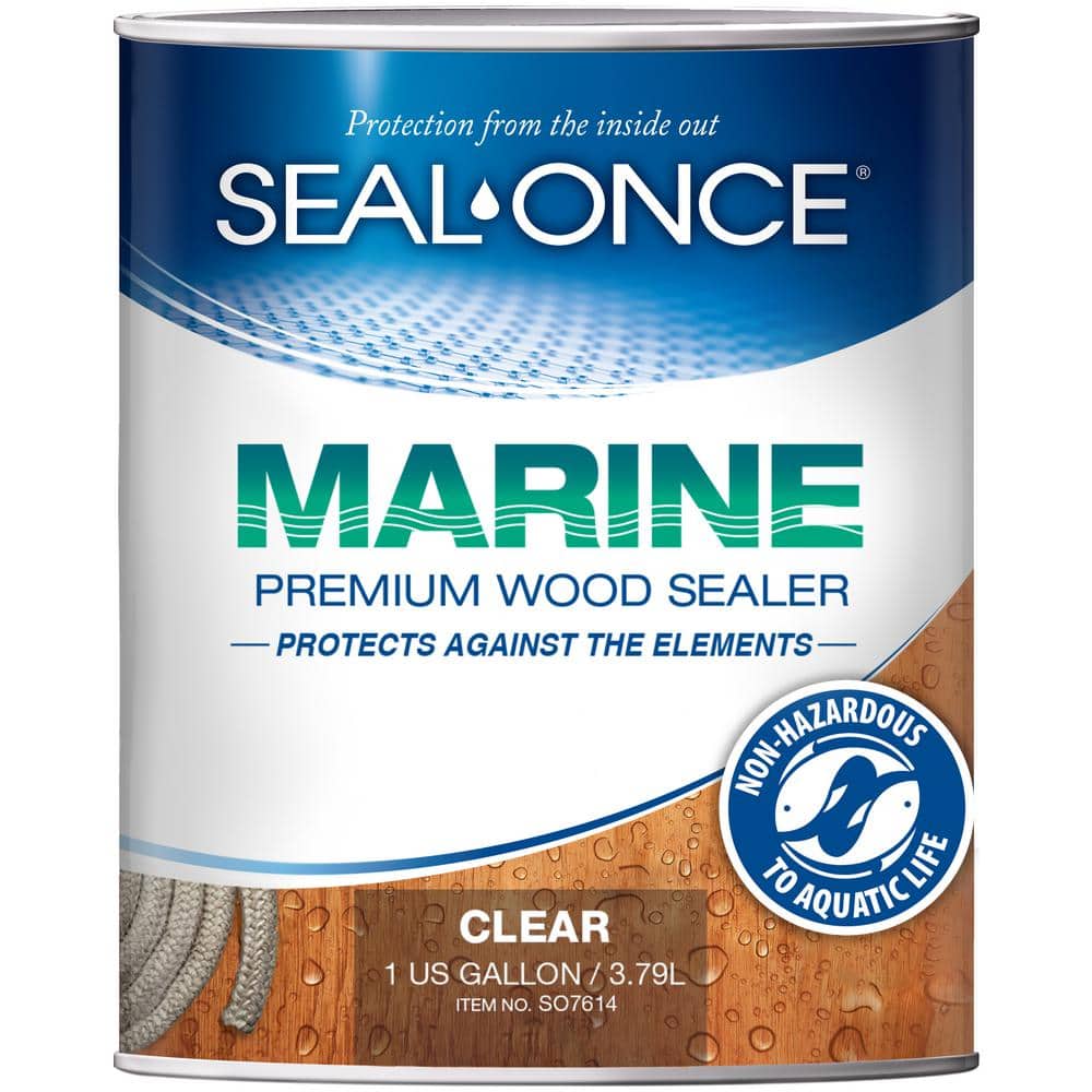 Seal Once Marine Waterproofing Wood Sealer