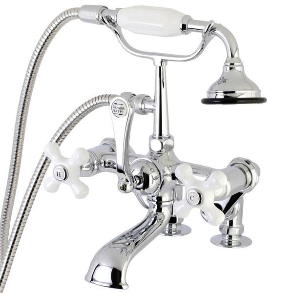 Kingston Brass Claw Foot Bathtub Caddy in Polished Chrome