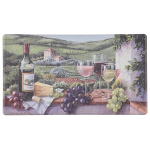 Cloud Comfort Tasting Time 18 in. x 30 in. Anti-Fatigue Kitchen Mat
