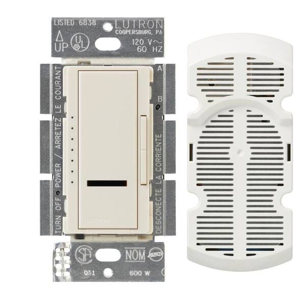 Lutron Maestro IR Multi-Location 7-Speed Digital Fan Control - Light Almond