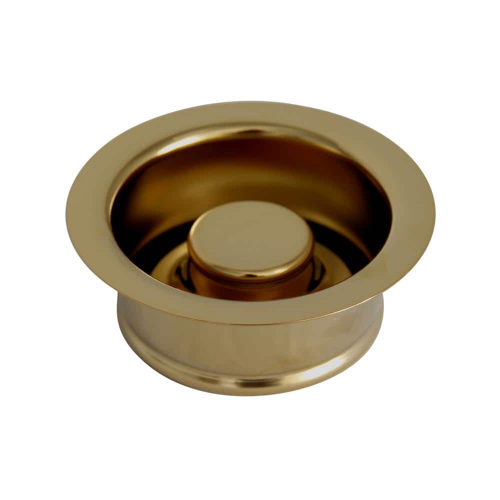 3-1/2 in. Brass Kitchen Sink Disposal Flange in Polished Brass price history on PriceWatchPro
