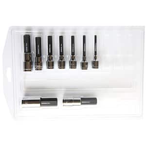 Metric Hex End Sockets and Bits Tool Set with ProGuard (9-Piece)