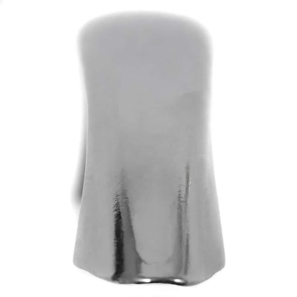 Polished Chrome 3" Modern Bar Cabinet Pull Set