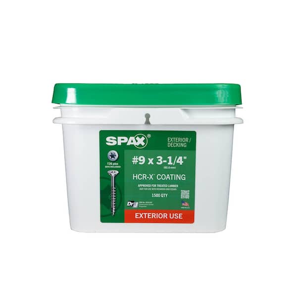 #9 x 3-1/4 in. Deck Screws (1500-Each) with Spacer Tool (3-Each), 75 ft. Deck Tape (2-Pack) and 4 in. x 4 in. Timber
