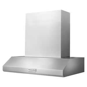 36 in. Commercial Style Wall Mount Canopy Range Hood in Stainless Steel
