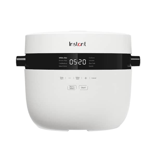 Instant Pot 20-Cup White Electric Multi-Grain Rice Cooker and Slow Cooker