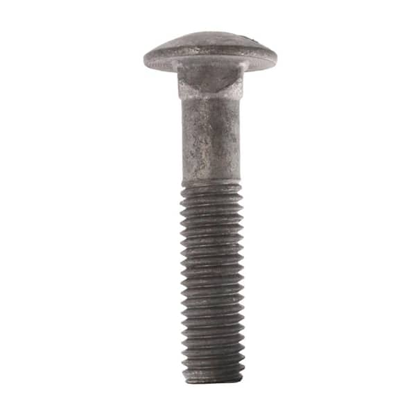 1/4-20 x 2-1/2" Carriage Bolts and Nuts Hot Dip Galvanized Quantity 1000 