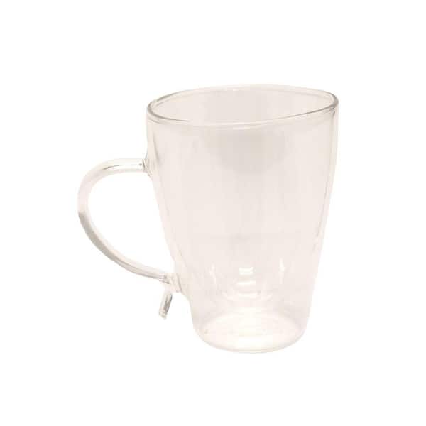 Starfrit 12 oz. Double-Wall Glass Coffee Cup