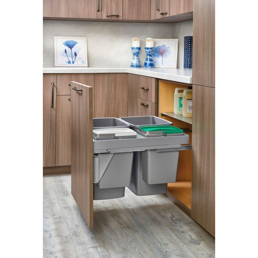Steel Top Mount Pullout Waste Container price history on PriceWatchPro