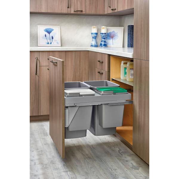 Steel Top Mount Pullout Waste Container