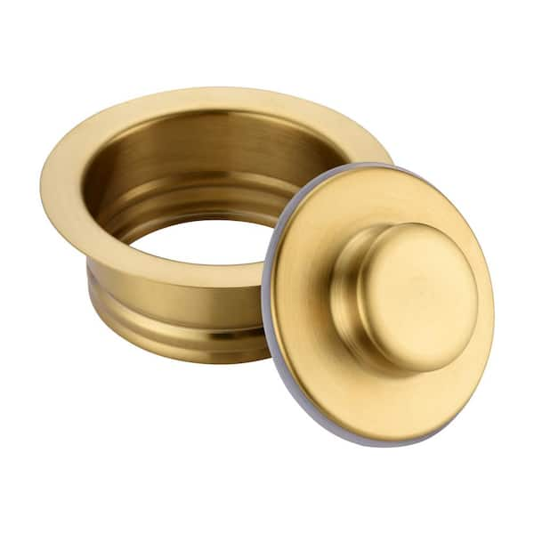 Brushed Gold Kitchen Sink Garbage Disposal Flange Stopper - AK82202BTG