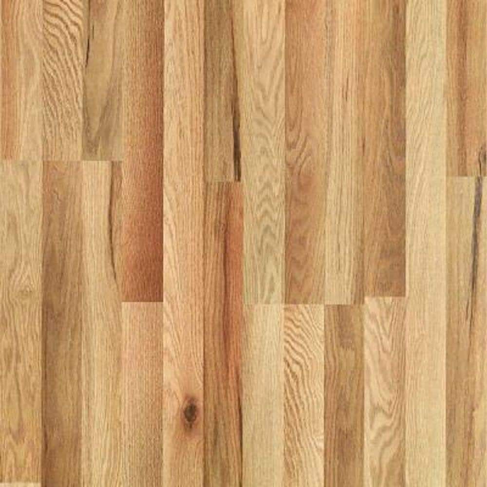Pergo XP Haley Oak Laminate Flooring - 5 in. x 7 in. Take Home Sample, Light